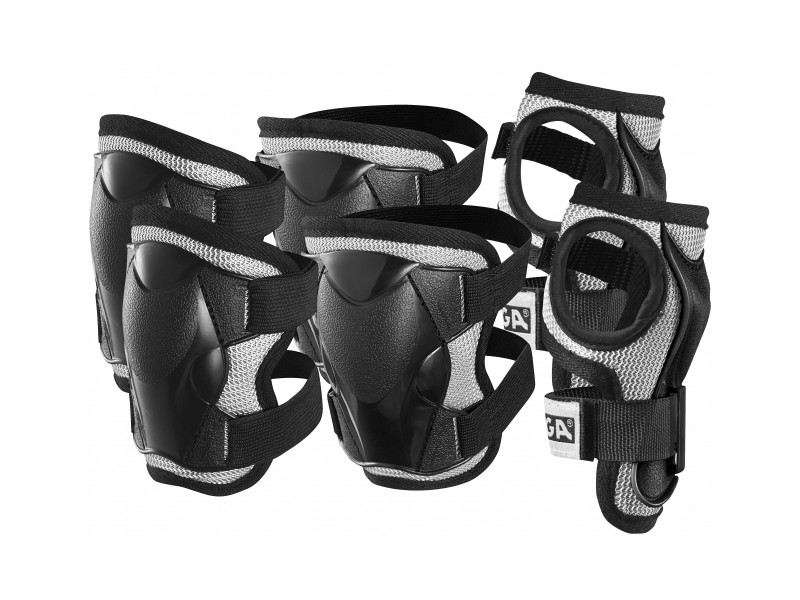 STIGA Protection Set Comfort JR Black XS